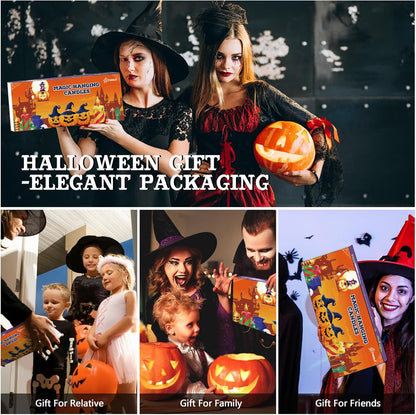 🕯️ 20PCS Floating LED Candles with Wand Remote – Flickering Flameless Lights for Halloween Indoor Decor & Gifts