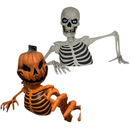 🎃 Early Bird Halloween Deal – Giant Skeleton with Glowing Eyes & Creepy Sounds