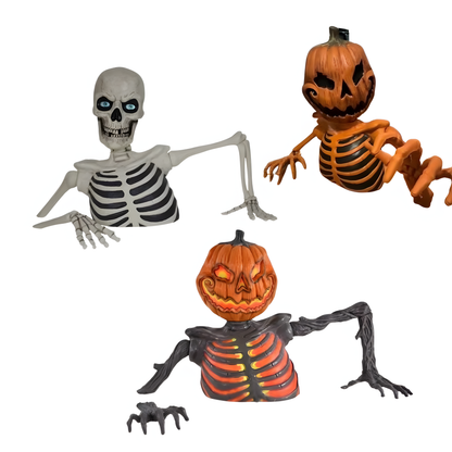 🎃 Early Bird Halloween Deal – Giant Skeleton with Glowing Eyes & Creepy Sounds