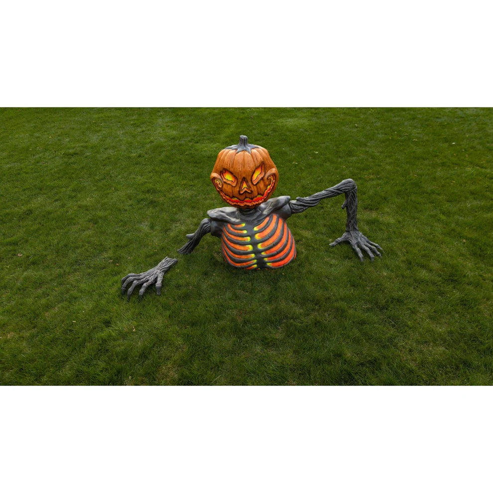 🎃 Early Bird Halloween Deal – Giant Skeleton with Glowing Eyes & Creepy Sounds